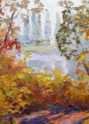 Oil painting Autumn gilding Serdyuk Boris Petrovich nSerb3631 photo