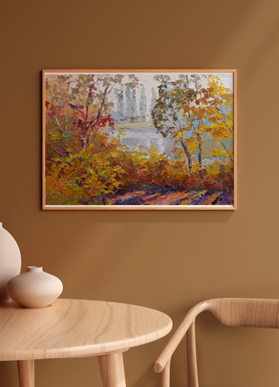 Oil painting Autumn gilding Serdyuk Boris Petrovich nSerb3633 photo