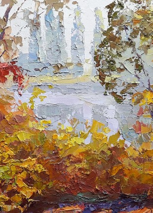 Oil painting Autumn gilding Serdyuk Boris Petrovich nSerb3636 photo