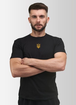 Men's classic T-shirt with Trident Vsetex Black
