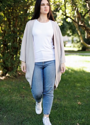 Sydney poncho beige2 photo