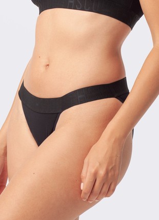 ANTHRACITE bamboo women's bikini2 photo