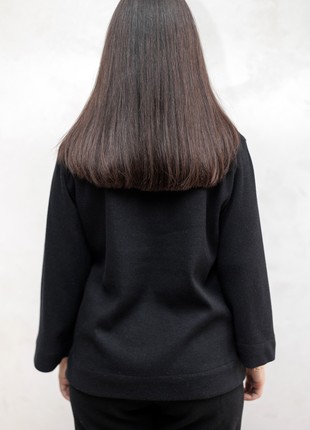 Accen sweater black2 photo