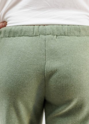 Denton wool pants green5 photo