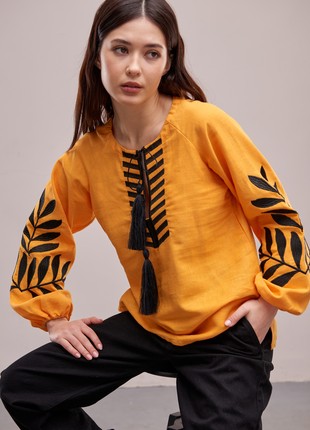 Women's embroidered shirt "Fern"4 photo