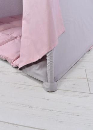 Vigwam wigwam baby powder-gray for a girl, full kit, 110x110x180cm3 photo
