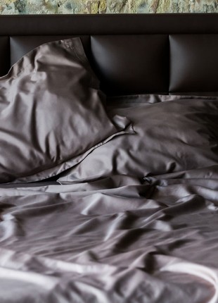 Satin pillowcase GOLDEN WOOD 40X60 (16"x24") 1pcs2 photo