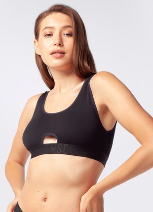 ANTHRACITE bamboo women's top3 photo