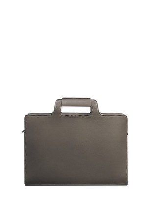 Leather Laptop bag beige BN-BAG-36-beige3 photo