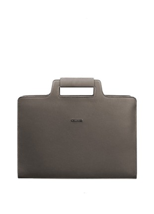 Leather Laptop bag beige BN-BAG-36-beige2 photo