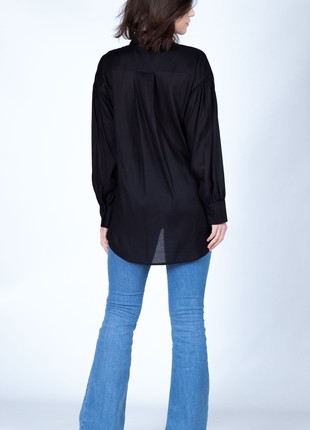 Woman's blouse black 168-21/005 photo