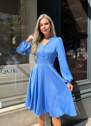 Blue cocktail dress from Tanita-Romario