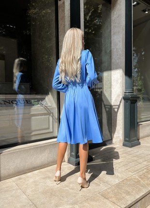 Blue cocktail dress from Tanita-Romario5 photo