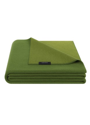 PINE GREEN Woolkrafts® blanket 140x200cm