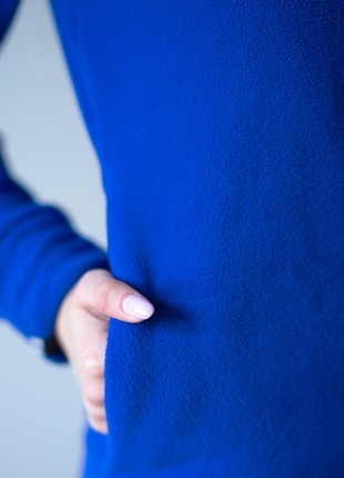 Women's fleece jacket Synevyr 260 blue3 photo