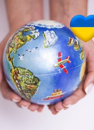 Layers of the Earth, Globe - Montessori toys set, Earth Learning Gift
