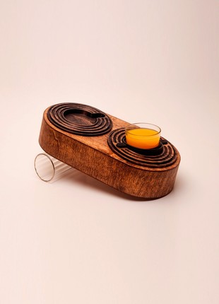 Balancing cupholder for glasses and cups