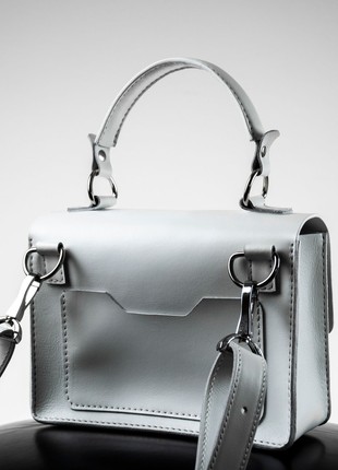 Top handle women leather bag5 photo