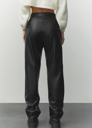 FAUX LEATHER TROUSERS3 photo