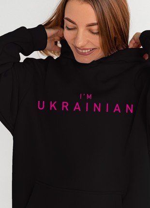 Oversized unisex hoodie with patriotic print2 photo
