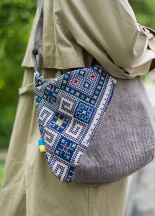 Women's shoulder bag "LELIA" handmade.2 photo