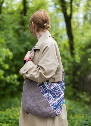 Women's shoulder bag "LELIA" handmade.4 photo