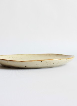 ceramic dinnerware set, ukraine pottery plates, handmade pasta bowls2 photo