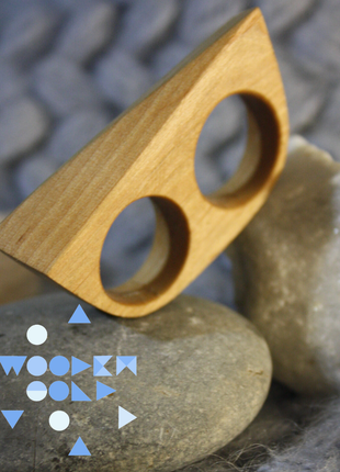 Wooden brass knuckles