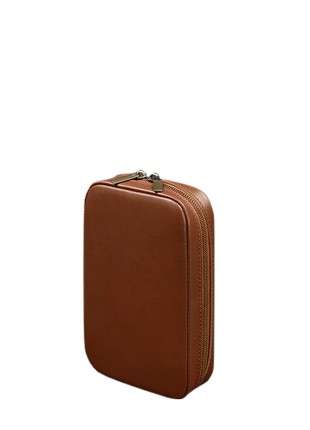 Leather toiletry bag 7.0 light brown (BN-CB-7-k)3 photo