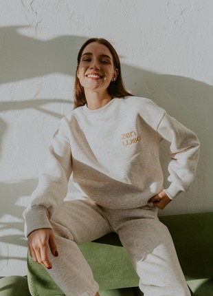 "BALVI" GRAY WARM TRACKSUIT8 photo