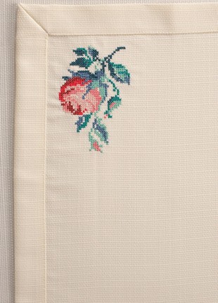 Embroidered napkin "Blooming Garden" 0.40*0.40m 273-21/005 photo