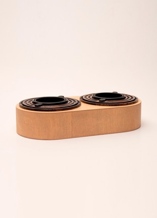 Balancing cupholder for glasses, bottles - White2 photo