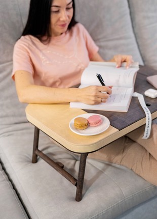 Laptop table Grande, breakfast table for bed6 photo