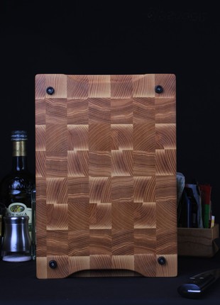 Cutting board 35x25 cm made of ash LineWood2 photo