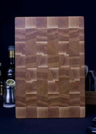 Cutting board 35x25 cm made of ash LineWood4 photo