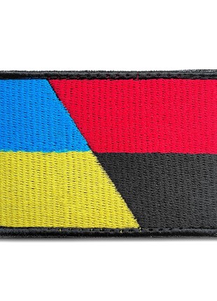 CHEVRON ON VELCRO UKRAINE FLAG AND RIGHT SECTOR 8X5.5 CM