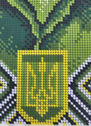 Zaluzhny V, Commander-in-Chief of the Armed Forces of Ukraine Kit Bead Embroidery a3h_5134 photo