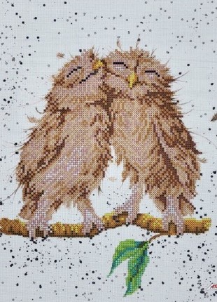Owls in love Kit Bead Embroidery ta-500