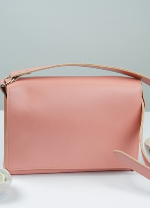Elegant small bag, soft leather purse crossbody3 photo