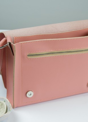Elegant small bag, soft leather purse crossbody4 photo