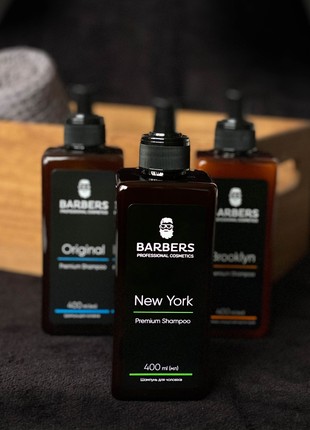 Toning Shampoo for Men Barbers New York 400 ml