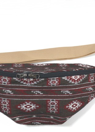 Tapestry belt bag for women "KOBZA".2 photo