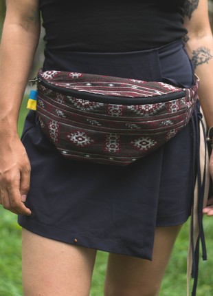 Tapestry belt bag for women "KOBZA".3 photo