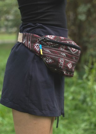 Tapestry belt bag for women "KOBZA".5 photo