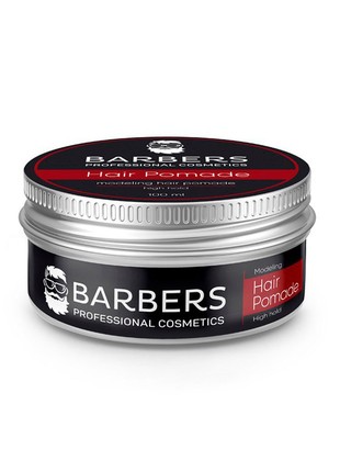 Barbers Modeling Hair Pomade High Hold 100 ml2 photo