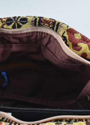 Women's Shoulder bag made of Natural Textile PHOENIX7 photo