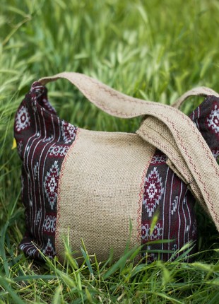 Women's bag "BEREGHYNYA" Handmade in ethnic style.6 photo