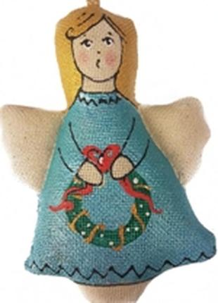 VANILLA SOUVENIR "ANGEL WITH CHRISMAS WREATH"1 photo