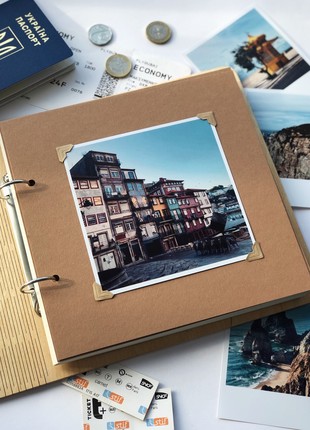 Wooden Photo Album "Always and Forever"5 photo