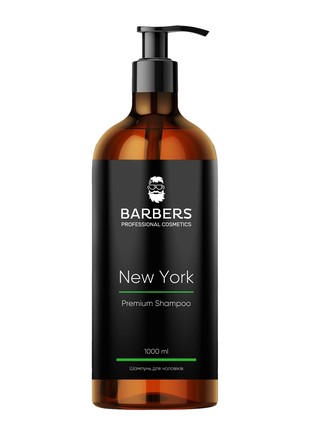 Toning Shampoo for Men Barbers New York 1000 ml1 photo